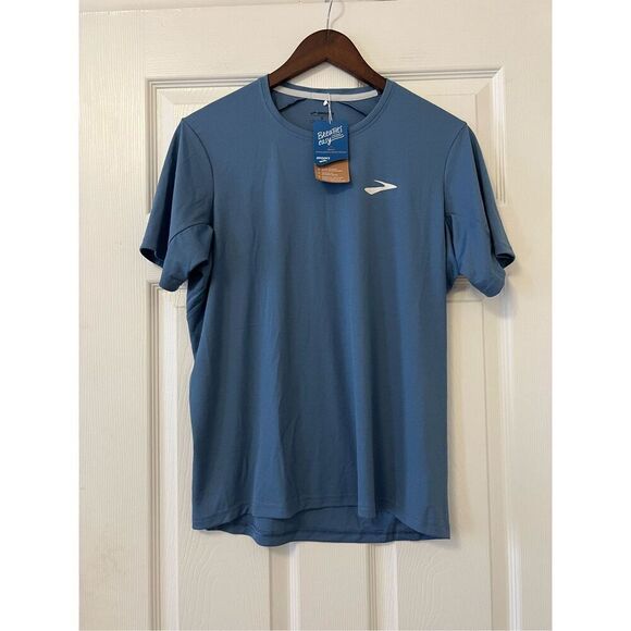 BROOKS ATMOSPHERE SHORT SLEEVE T-SHIRT - Picture 1 of 9